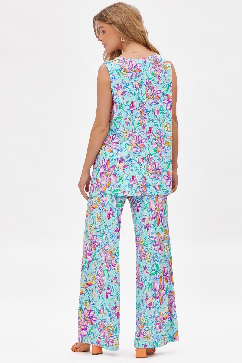 Dear Scarlett Sunkissed Set in Pink/Aqua