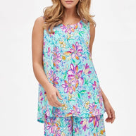 Dear Scarlett Sunkissed Set in Pink/Aqua